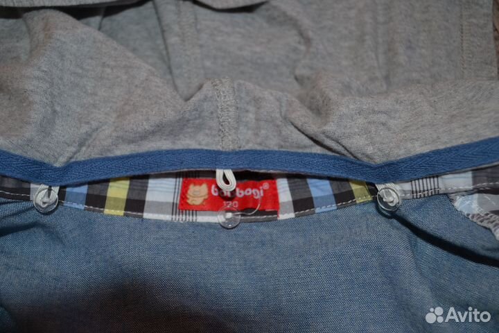 Рубашка в клетку детская