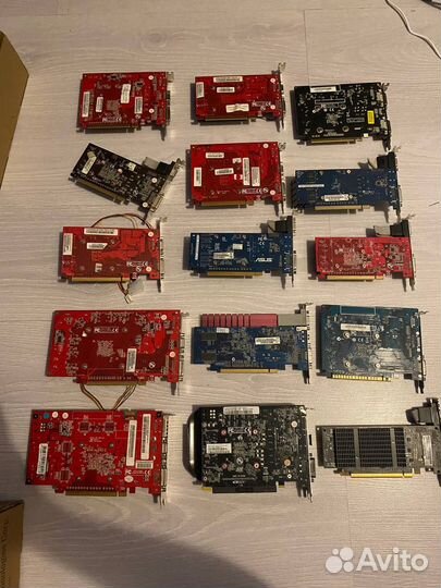 Видеокарты для компьютера Geforce-GT 210, 220, 240