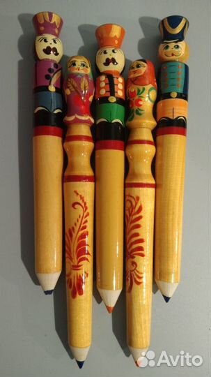 Карандаши и ручки матрешка