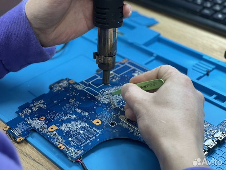 Пайка и ремонт электроники платы / BGA пайка