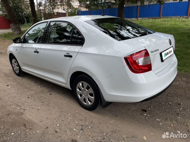 Skoda Rapid 1.6 МТ, 2016, 165 100 км