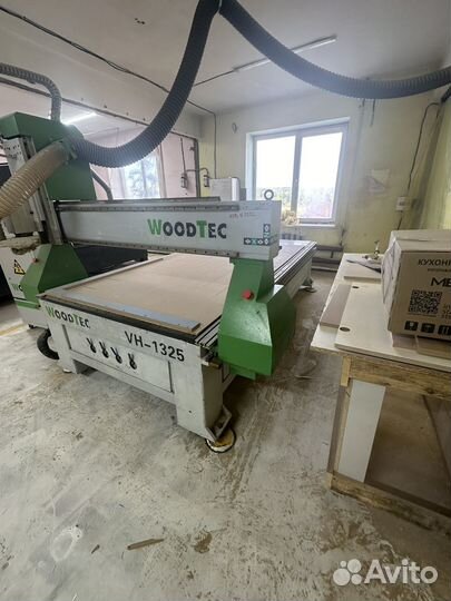 Фрейзерный станок с чпу woodtec 1325 vh