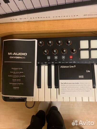 Midi клавиатура m audio oxygen 25