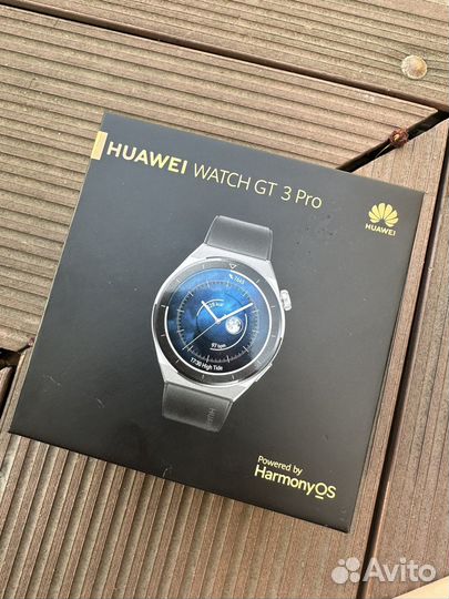 Смарт часы huawei watch gt 3 pro titanium