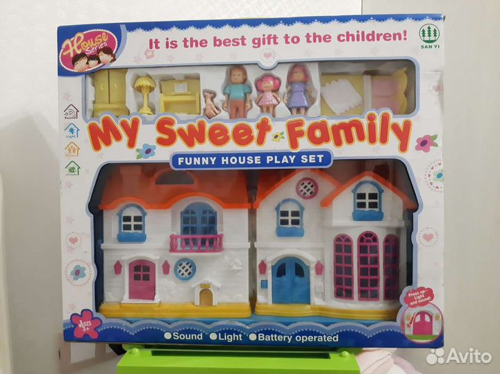 Готовый игровой мобиль плеймобил 