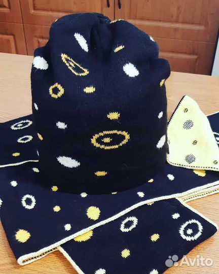 Набор шапка и шарф женский