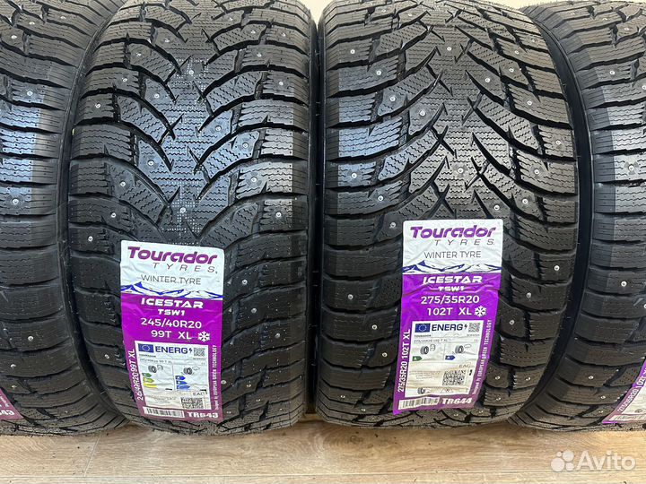 Tourador Ice Star TSW1 245/40 R20 и 275/35 R20 107T