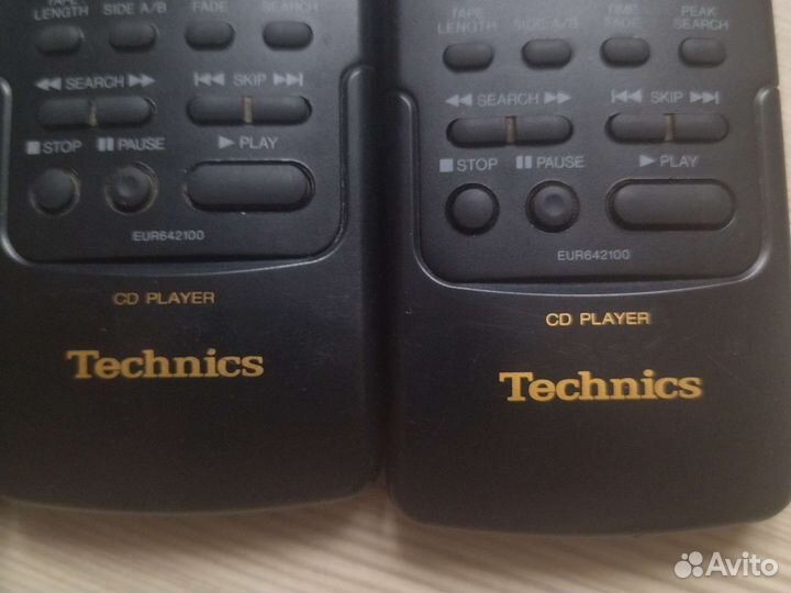 Пульт Technics evr642100. Sony rm-d1000.Aiwa rs800