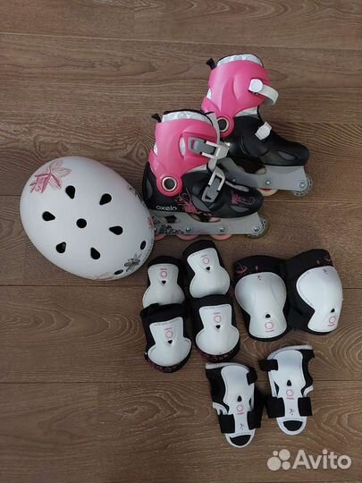Роликовые коньки детские раздвижные