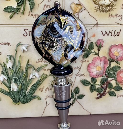 Murfnoмуранское стекло пробка для бутылки.Подарок