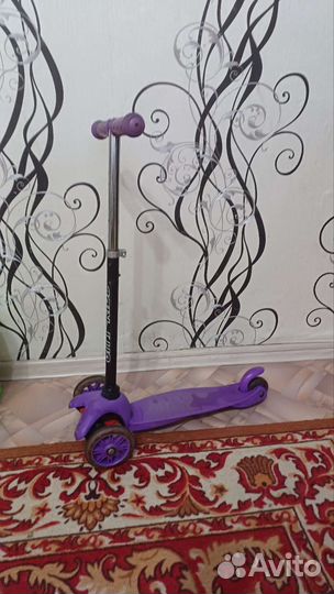 Самокат детский трехколесный