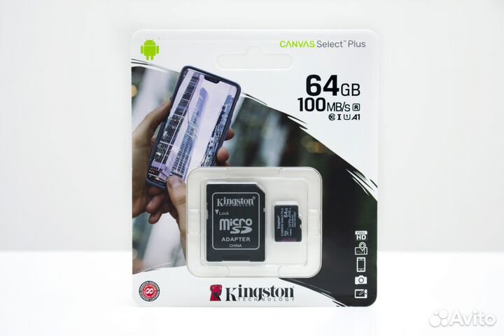 Оригинальные карты памяти microSD новые