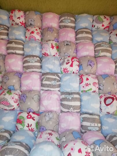 Плед одеяло пом пом