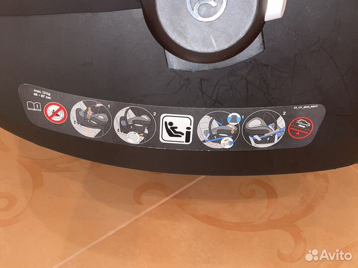 Автолюлька автокресло Cybex Aton M i-Size