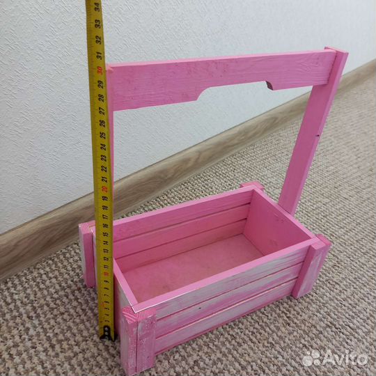 Коробка/ящик деревянная для цветов