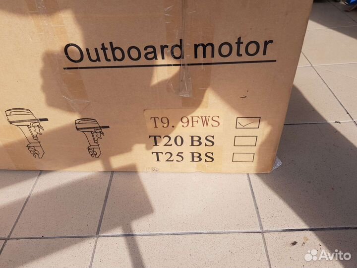 Лодочный мотор allfa CG T9.9