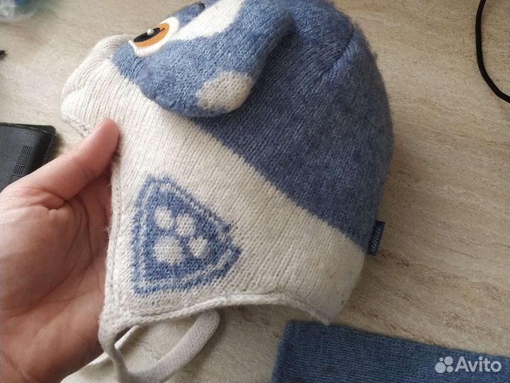 Шапка зимняя собачка 3г