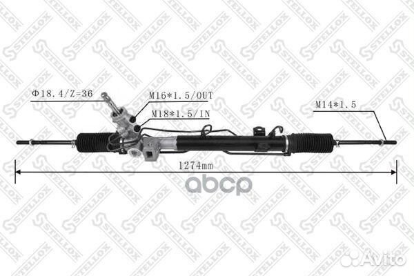 31-37333-SX рейка рулевая с г/у с тягами, 5114