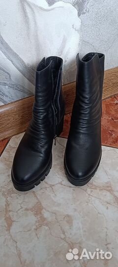 Ботильоны женские 37 размер натуральная кожа