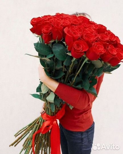 Высокие розы 150 160 170 180 190см доставка Москва