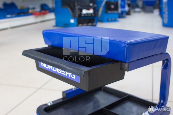 Сидение ремонтное на колесах