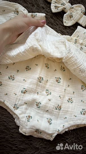 Платье боди для девочки