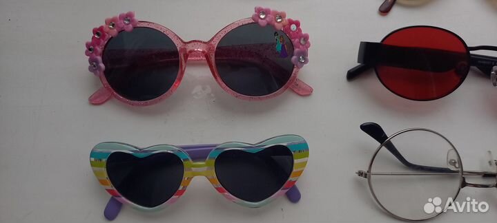 Солнечные обычные очки детские мужские женские 3Д