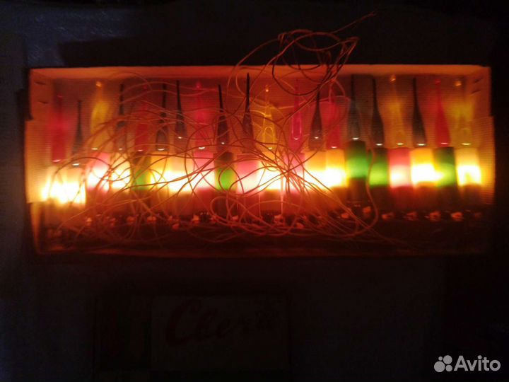 Елочная гирлянда СССР Сюрприз, свечи