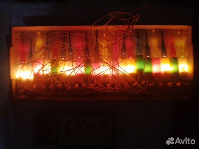 Елочная гирлянда СССР Сюрприз, свечи