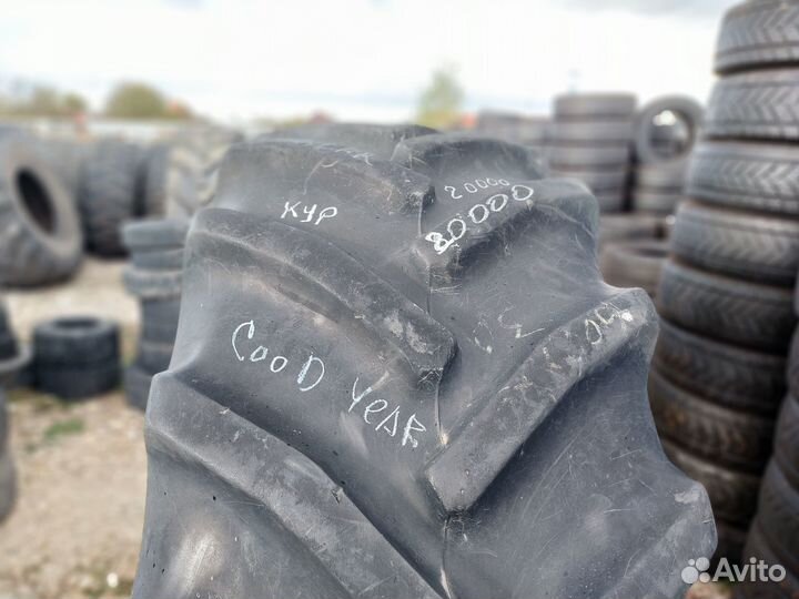 Шины на трактор 600/70R30 Goodyear DT820 Б/У