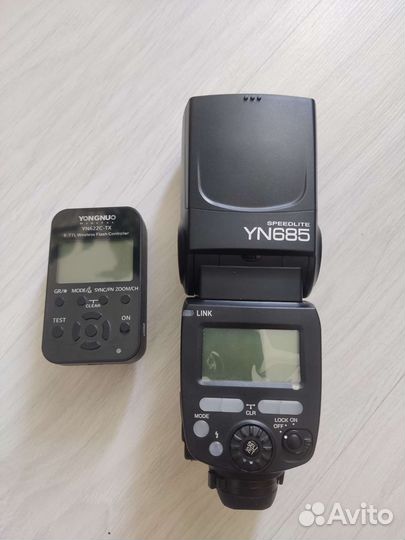 Вспышка YN685 и трансмиттер YN-622C-TX