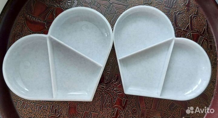 Шкатулка Сердце пластик