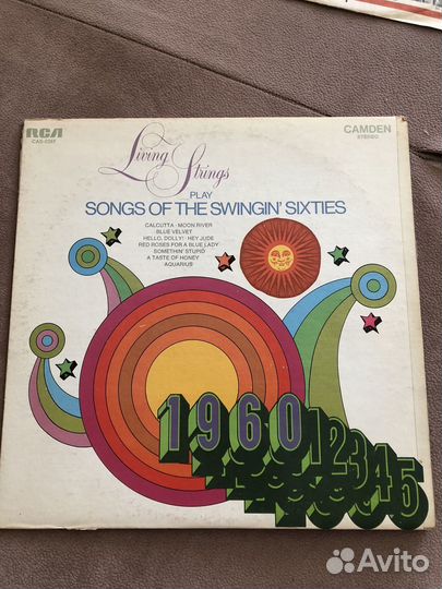 Песни крутых шестидесятых пластинка США