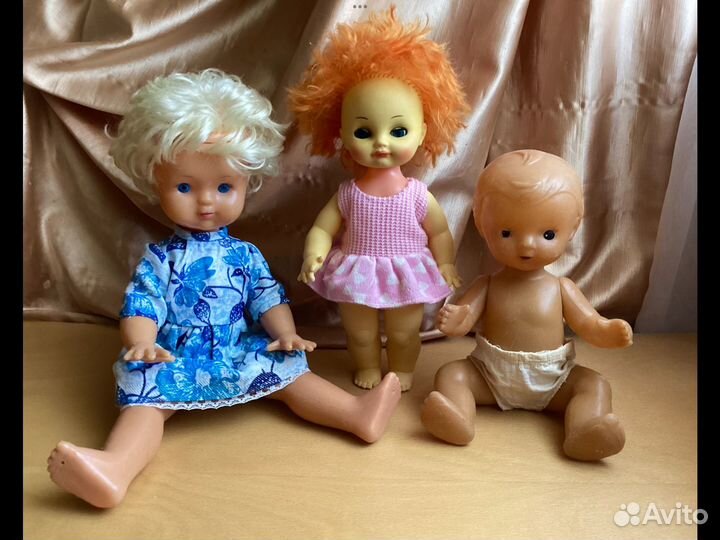 Куклы. Винтаж. Листайте фото.(Список)