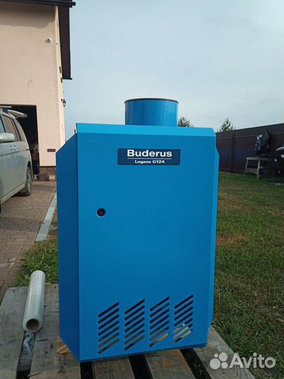 Газовый котел напольный Buderus Logano +автоматика
