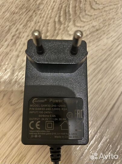 Блок питания 24v 1.2а