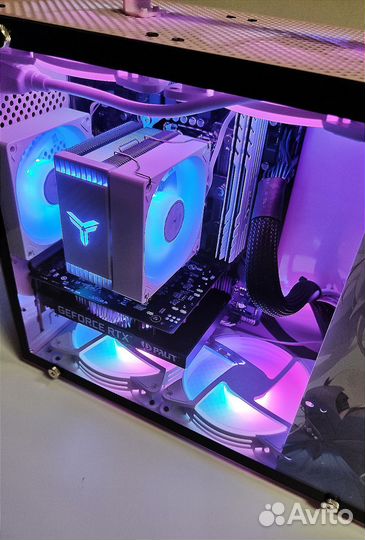 Пк/RTX 3050+i5 11400F/Аниме/Pink