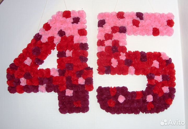 Продам цифры для юбилея