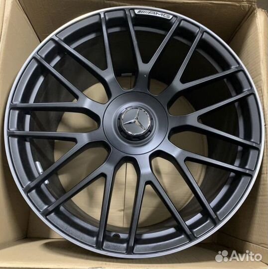 Диски оригинальные кованные задние на Mercedes Ben