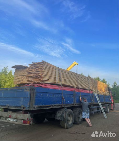 Доска обрезная 50х150х6000