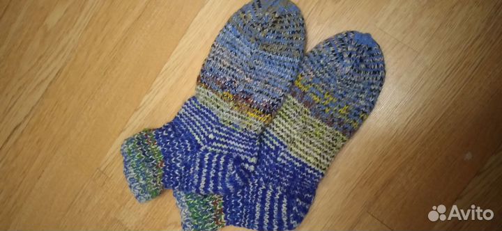 Носки вязаные мужские