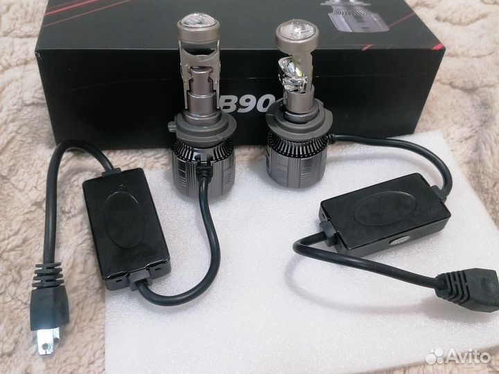 Лед лампы h7 с линзой