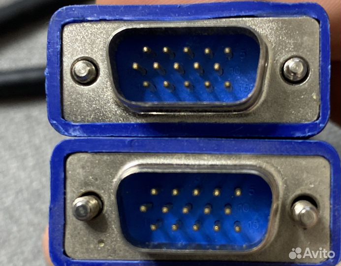 Кабели VGA, DVI-D