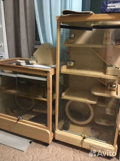 Клетка витрина для грызунов