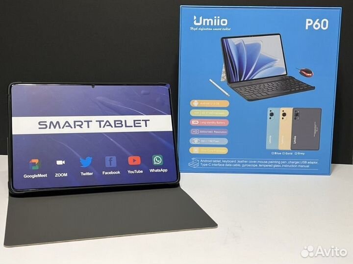 Umiio p60 pad универсальный планшет