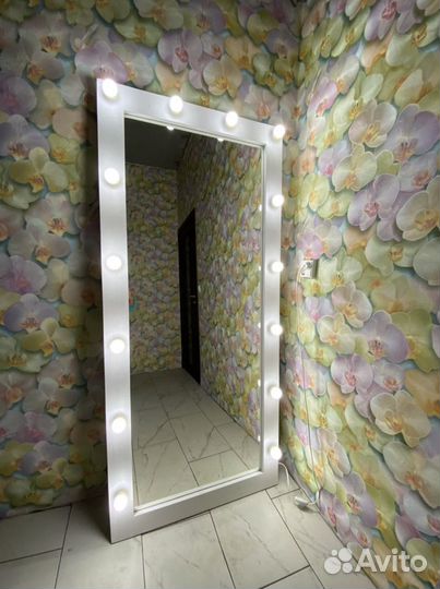 Гримерное зеркало напольное 180/80