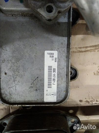 Масляный радиатора VAG 1.4/1.6