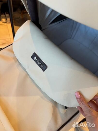 Детская коляска 2 в 1 Tutis Viva в коже