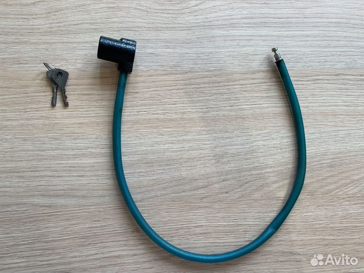 Замок для велосипеда противоугонный с ключами