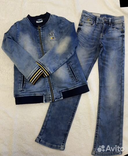 Костюм тройка для мальчика 122р